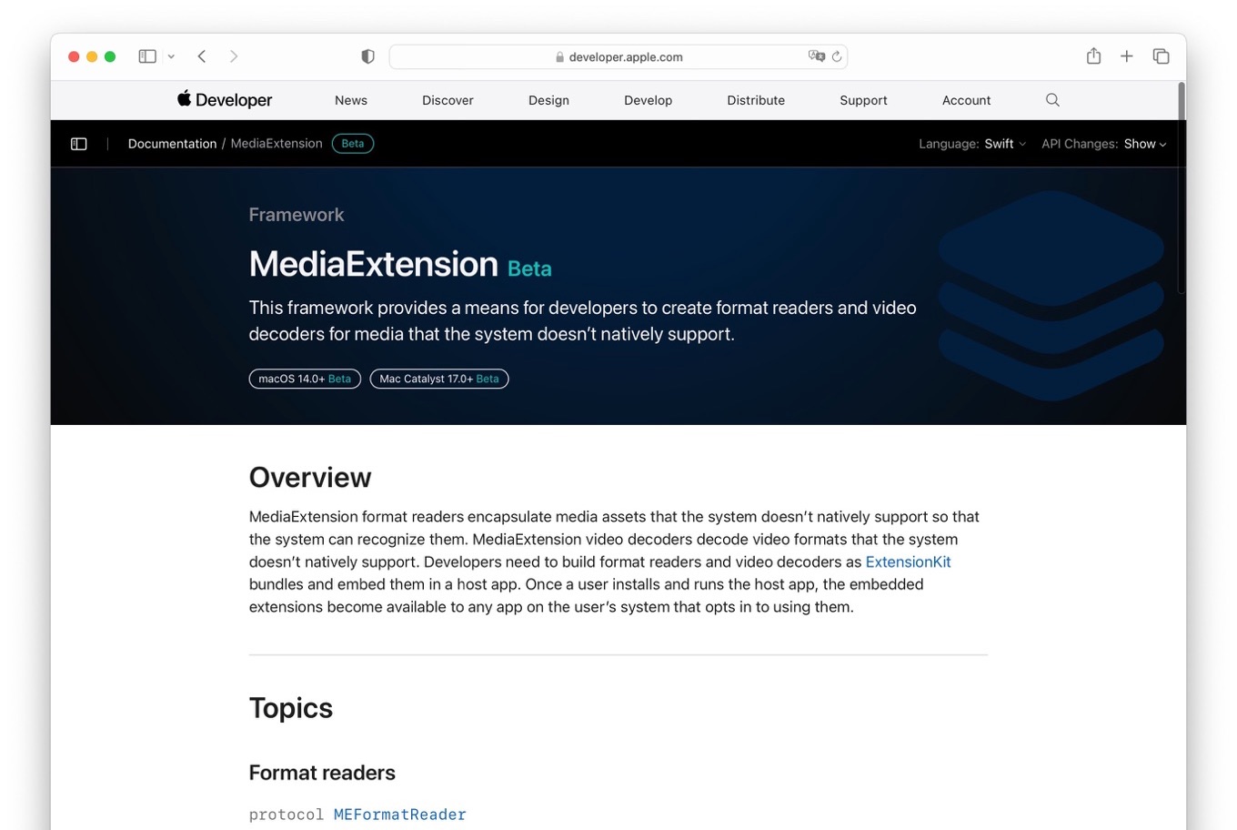MediaExtension Framework after macOS 14 Sonoma