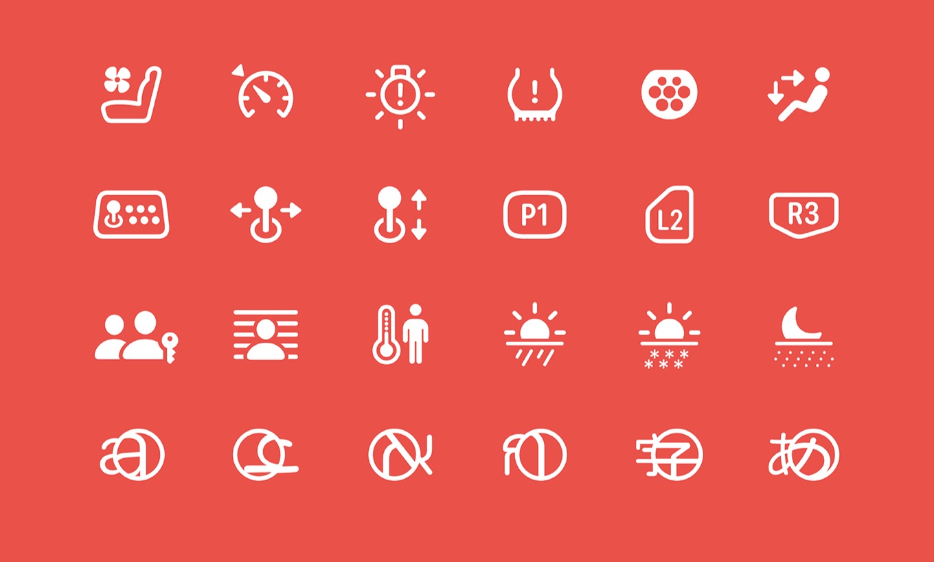 New SF Symbols v5 icons