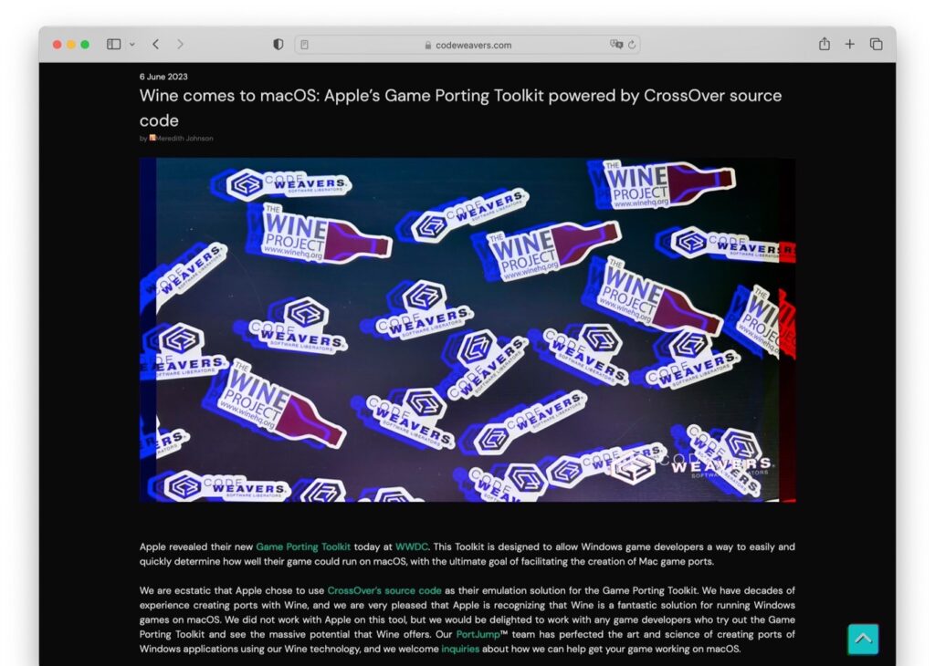 AppleのGame Porting Toolkitを利用しDirectX 12対応のWindowsゲームをMacで実行できるようにする