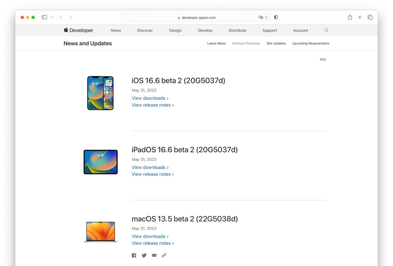 macOS Ventura 13.5 Beta 2 now available