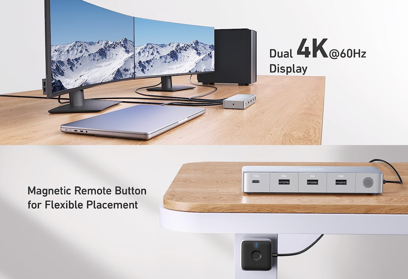 Anker 553 USB-C Docking Station (KVM Switch)