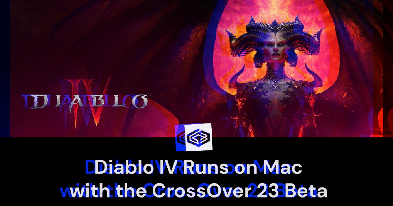 Diablo IV now playable CrossOver 23 for mac beta