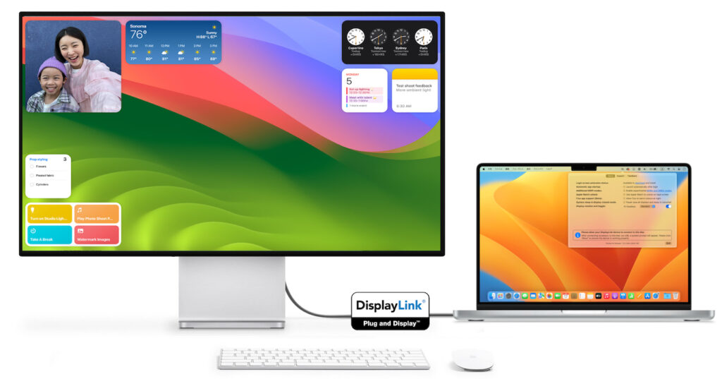 最新のDisplayLink DL6150製品とDL7xxx製品で代替エンコーダーをサポートした「DisplayLink Manager