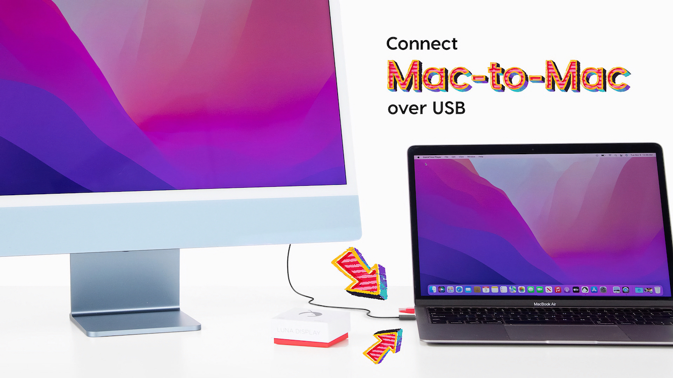 Luna DisplayのMac-to-Macで iMac をディスプレイとして使う