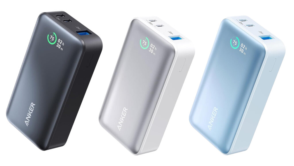 Anker Japan、MacBook Airも充電可能な最大30W出力のモバイルバッテリー「Anker Power Bank