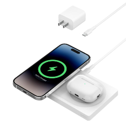Belkin BoostCharge Pro 2-in-1 Wireless Charging Pad with MagSafe 15W