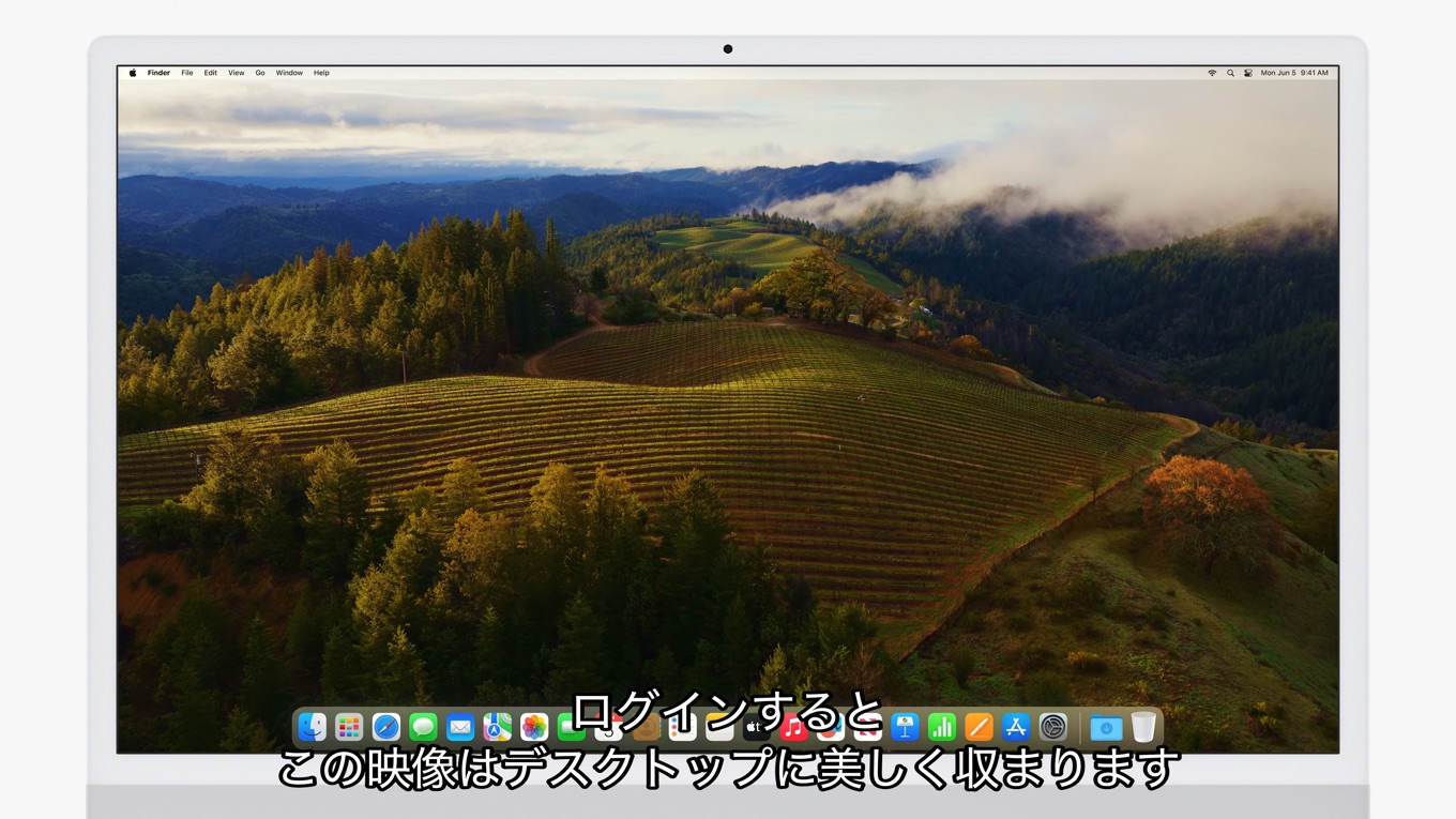 macOS 14 Sonoma Screen Saver to Desktop Picture
