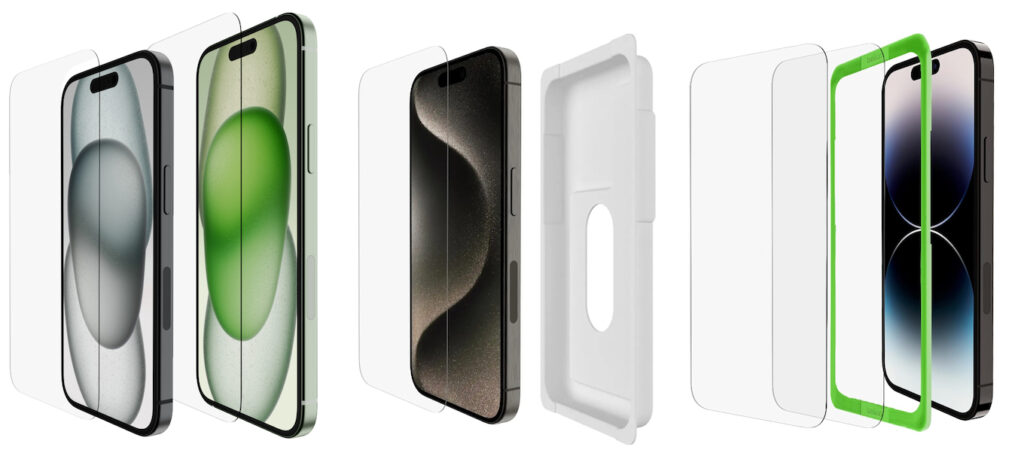 Pellicola In Vetro Temperato Belkin ScreenForce Per IPhone 15 Pro – Nuovo - Foto 3