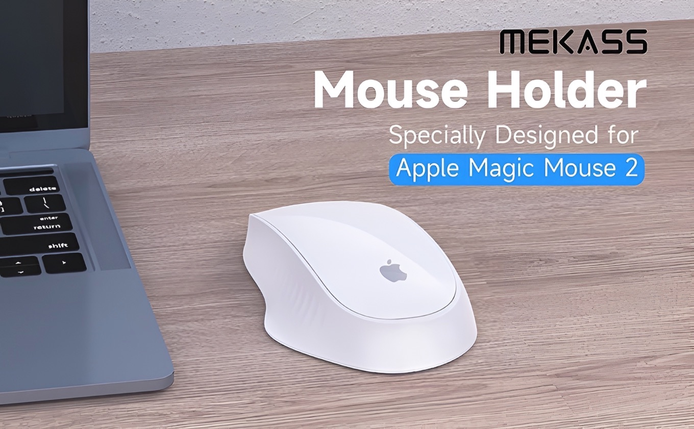 MEKASS Ergonomic Mouse Holder for Magic Mouse 2