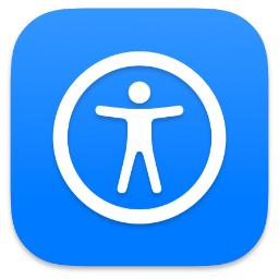 Apple Accessibility logo icon