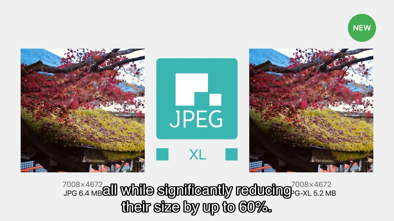 WWDC23 Explore media formats for the web JPEG XL