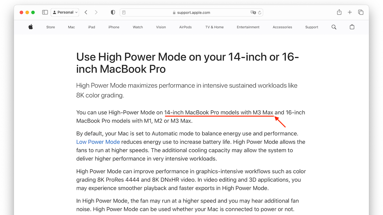 Use High Power Mode on your 14-inch or 16-inch MacBook Pro
