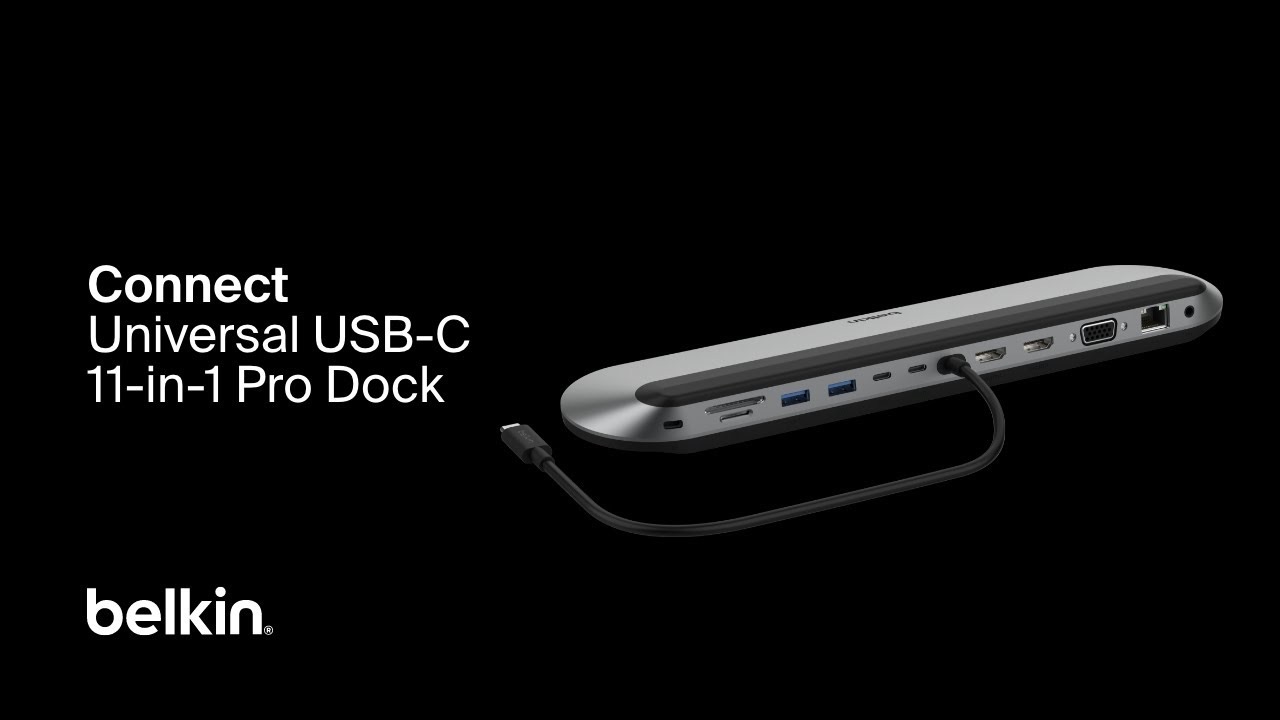 Belkin Connect Universal USB-C 11-in-1 Pro Dock INC014