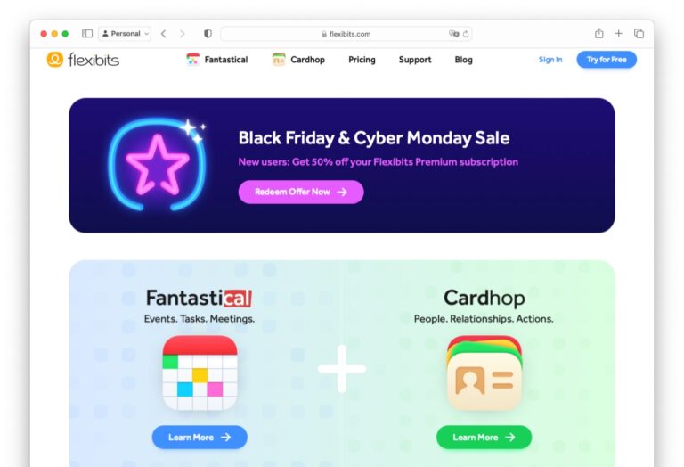 カードホップクイックアクション