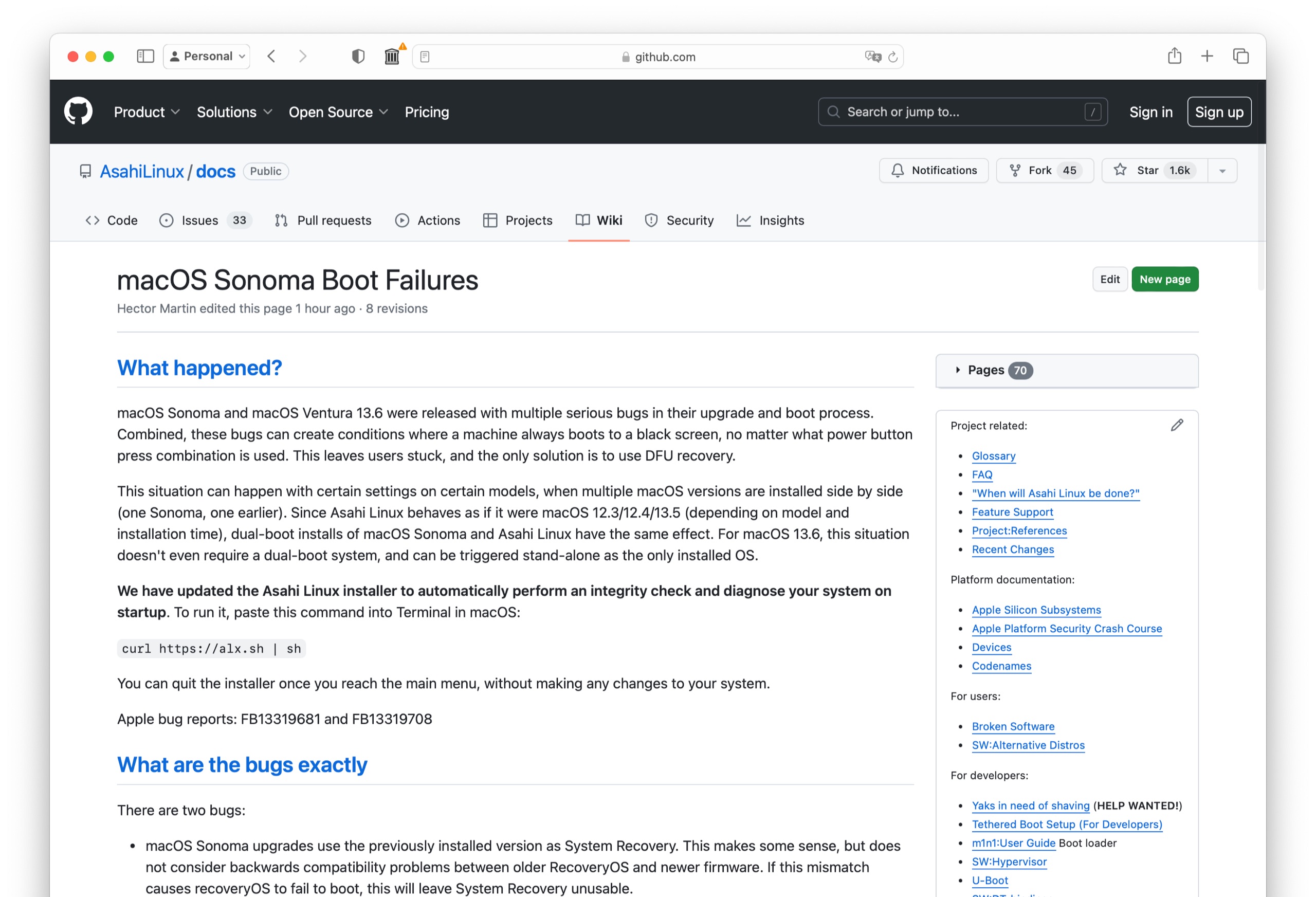 macOS Sonoma Boot Failures