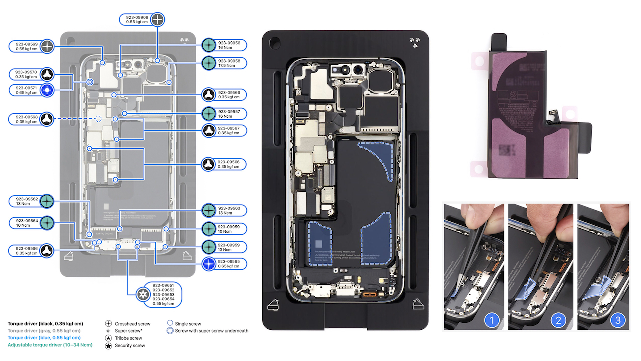 iPhone 15 and 15 Pro  Internal View