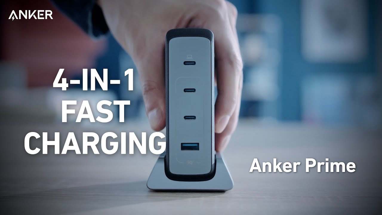 Anker Prime Desktop Charger (240W, 4 ports, GaN)