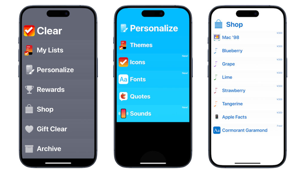Impending、2012年にリリースしたタスク管理アプリ「Clear」のメジャーアップデートとなる「Clear Lists v2.0」を ...