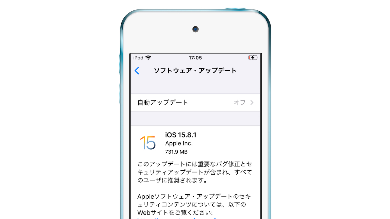 iOS 15.8.1 (19H380)