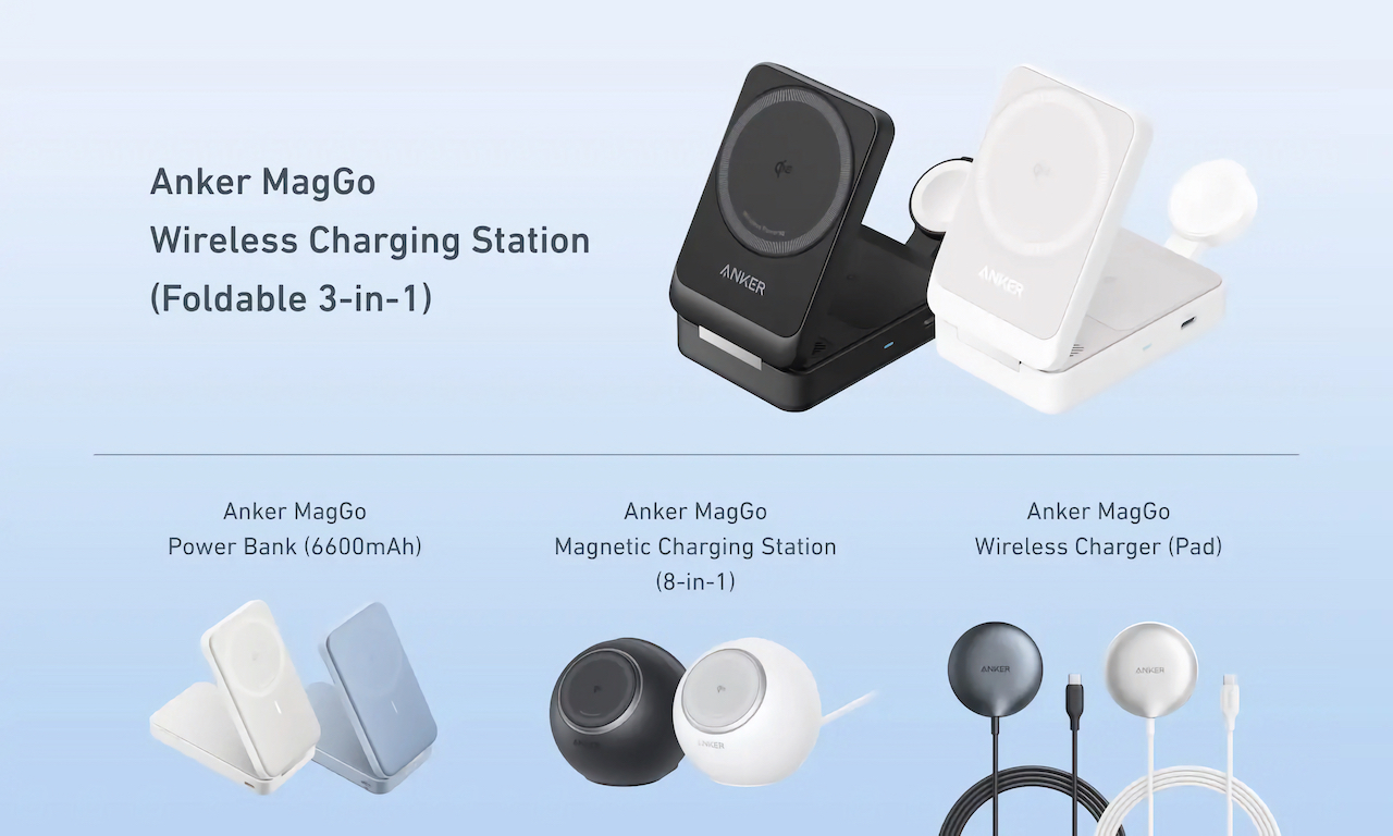 Anker Japan Qi2 products