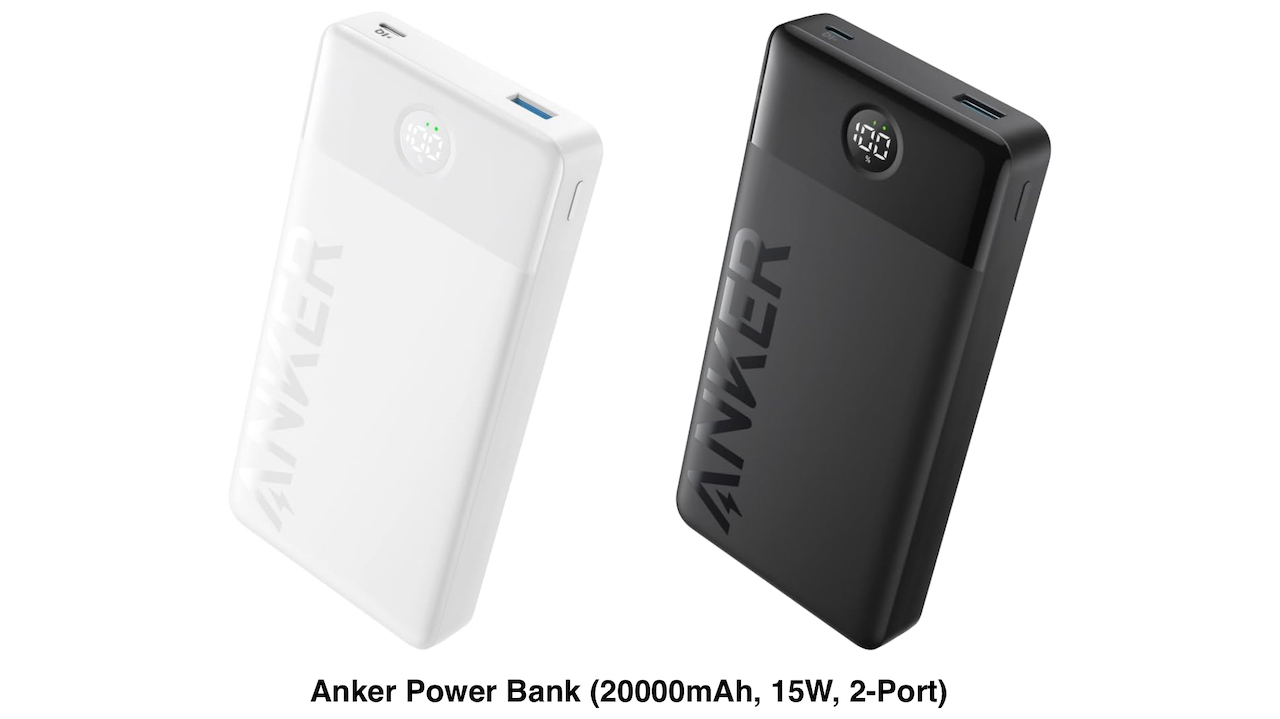 Anker Power Bank (20000mAh, 15W, 2-Port)