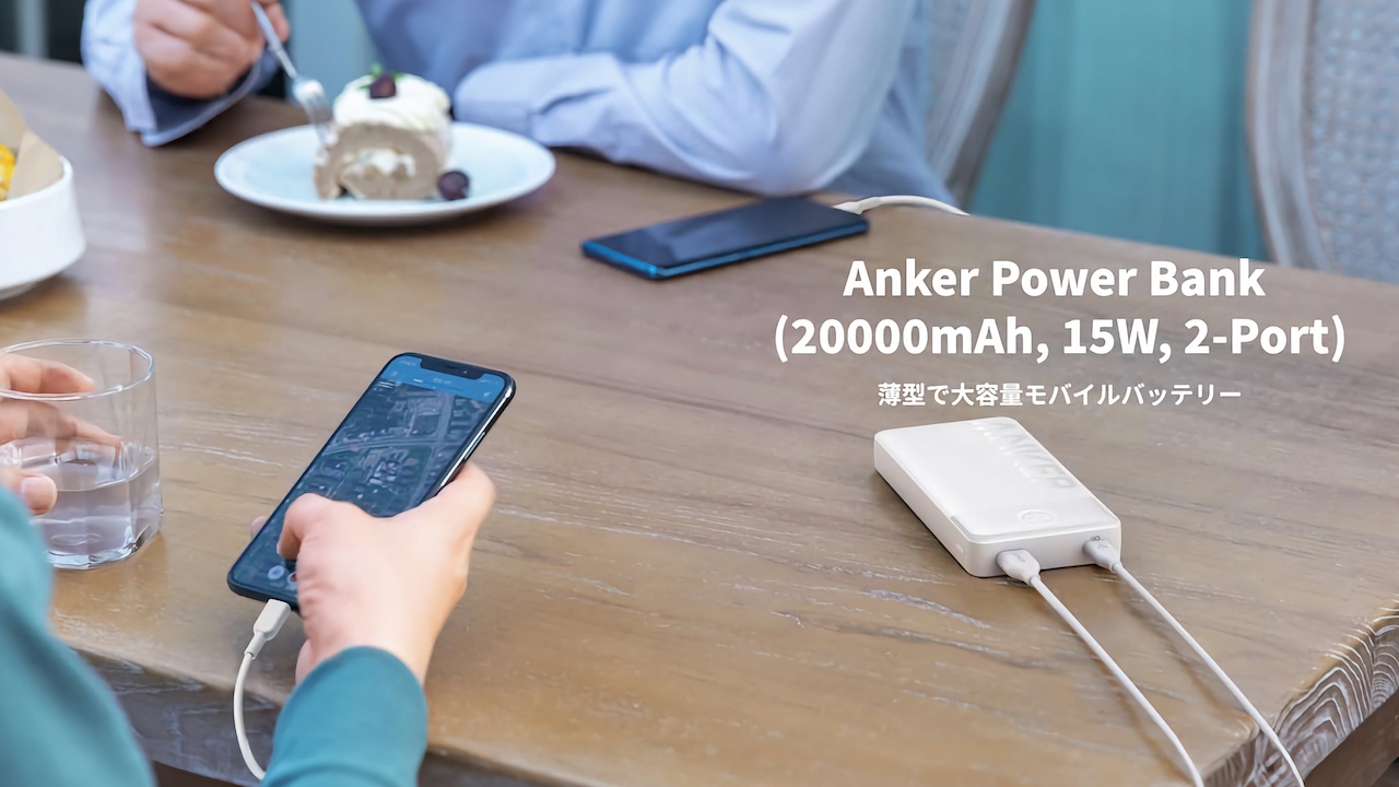 Anker Power Bank (20000mAh, 15W, 2-Port)