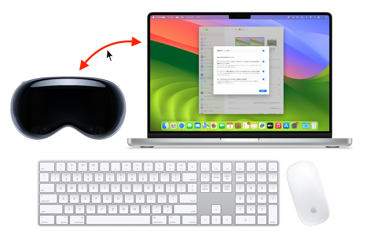 Use your Mac with Apple Vision Pro