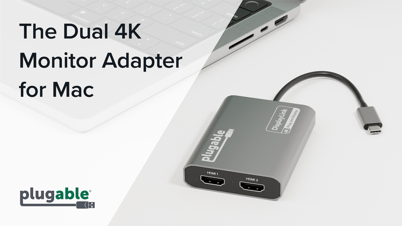 Plugable USB-C Dual HDMI Adapter