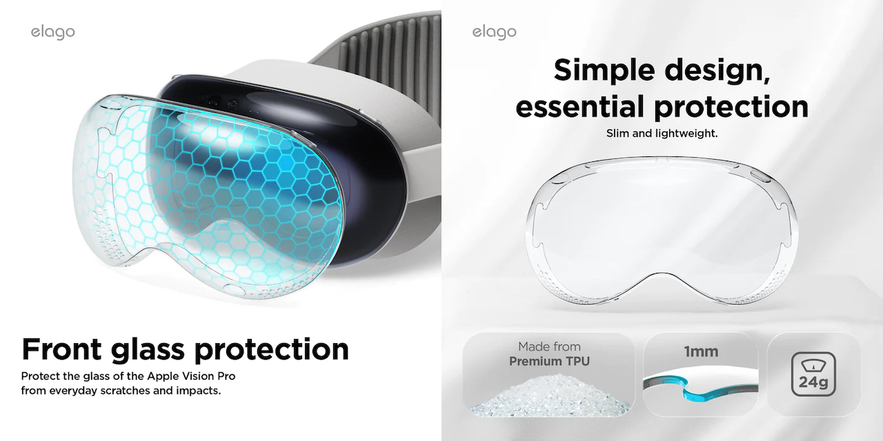 elago Hybrid Clear Case for Apple Vision Pro