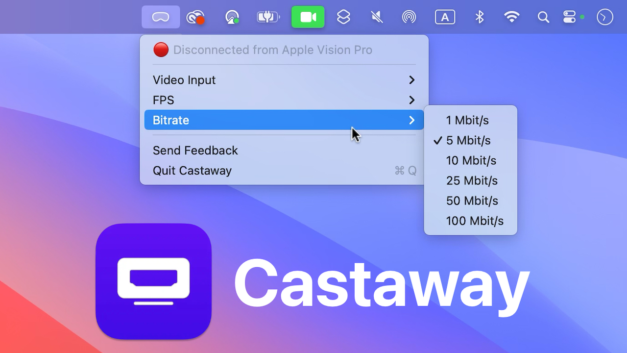 Castaway for Mac and Vision Pro