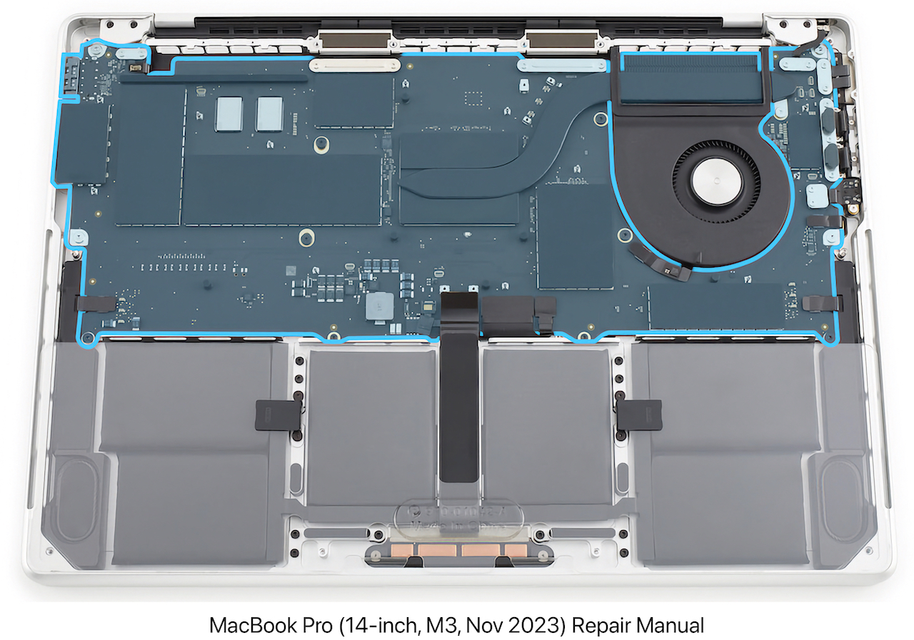 MacBook Pro (14-inch, M3, Nov 2023) Repair Manual