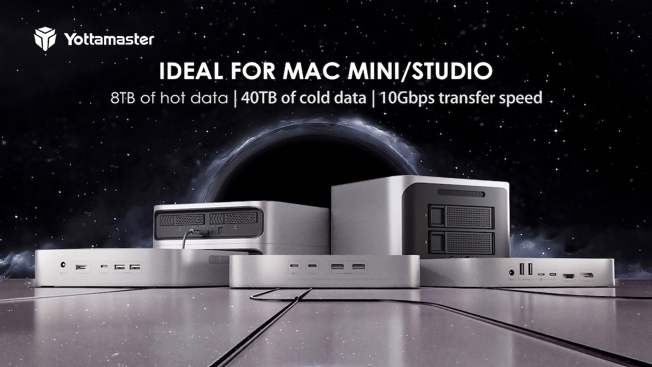 Yottamaster MCHD35M Mac Studio Storage Case