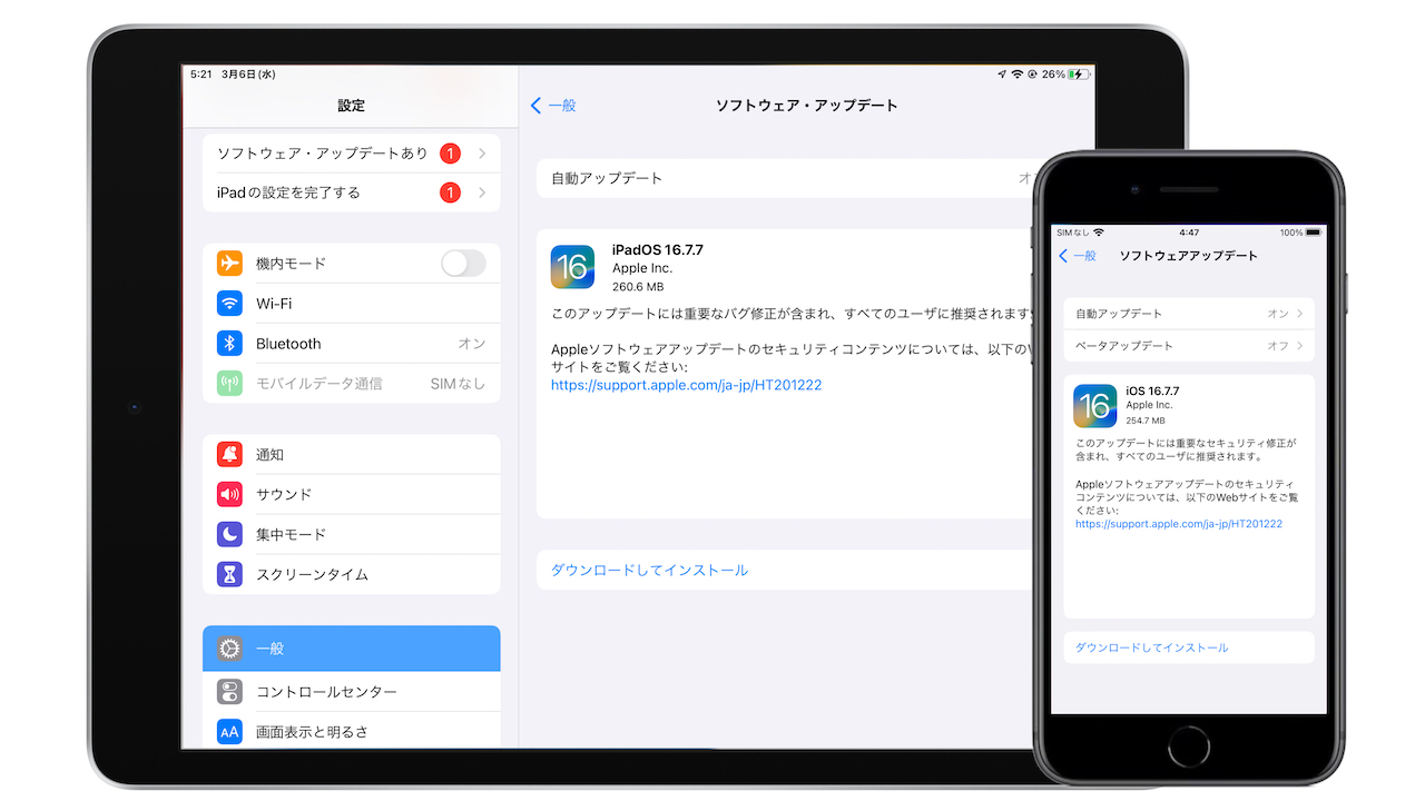 iOS/iPadOS 16.7.7 (20H330)
