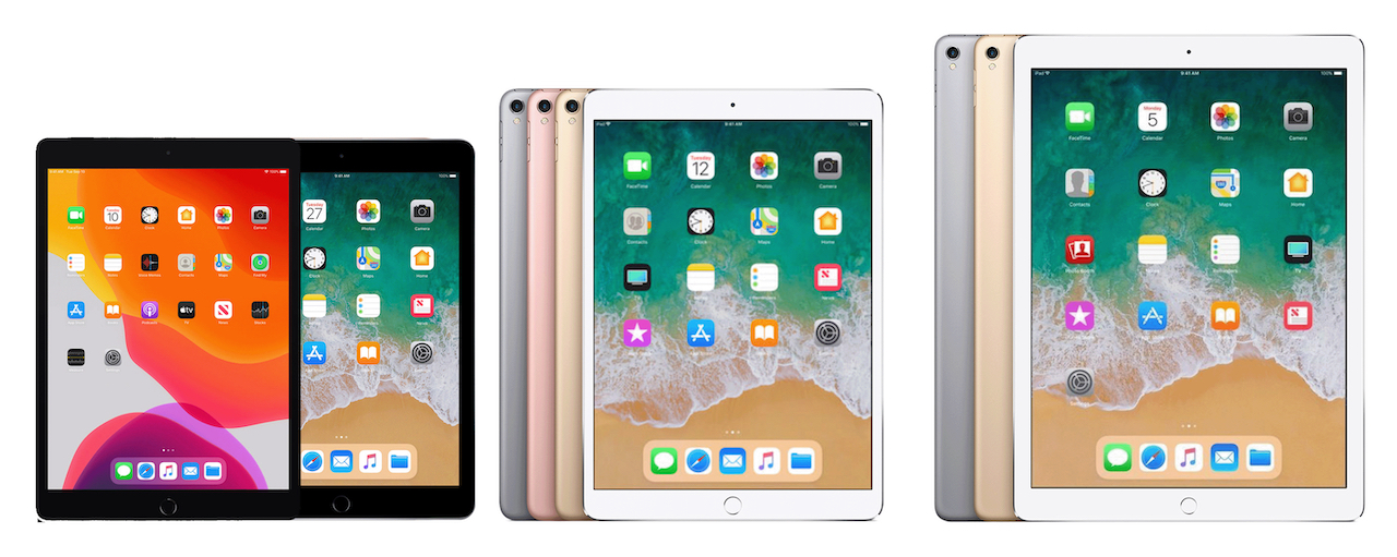 iPad (7th Generation) ,iPad (6th Generation) ,iPad Pro 12.9-inch (2nd Generation), iPad Pro 10.5-inch