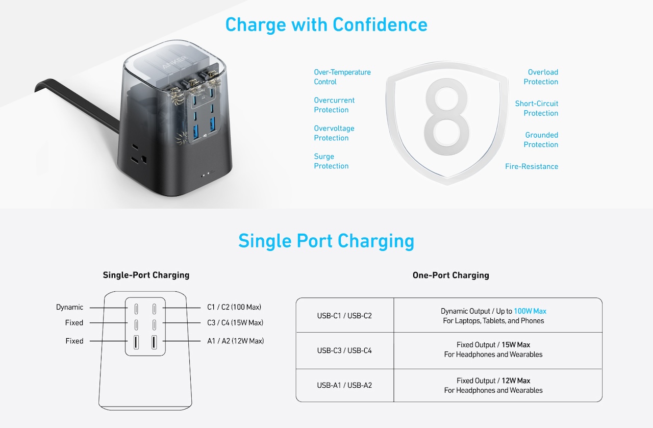 Anker Charging Station (9-in-1, 100W)
