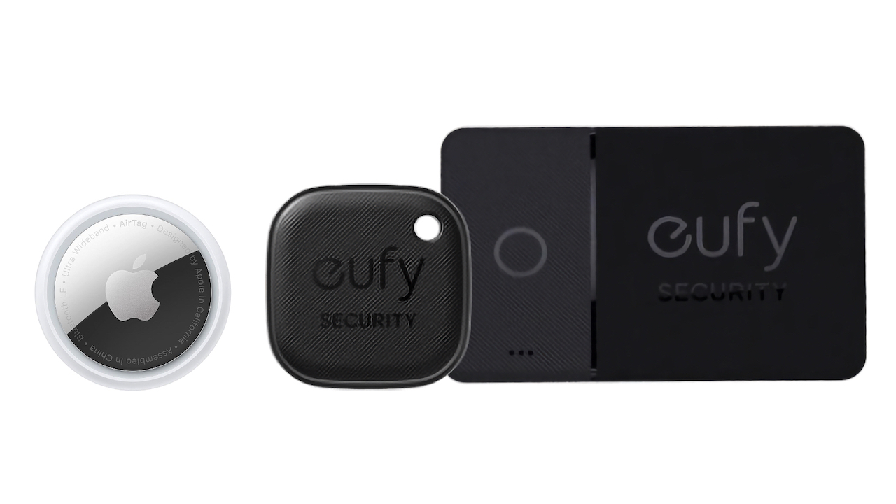 Apple AirTag and Eufy Security SmartTrack