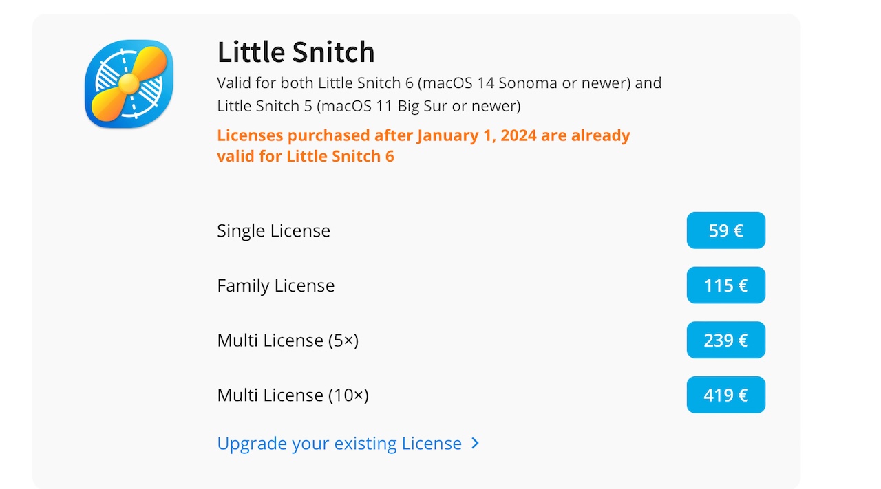 Little Snitch v6.0