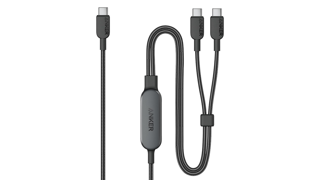 Anker 2-in-1 USB-C to USB-C Cable (4 ft, 140W, Braided)