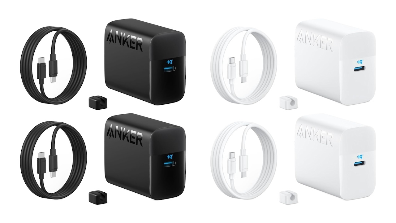 Anker Charger (45W) with USB-C & USB-Cケーブル 2個セット