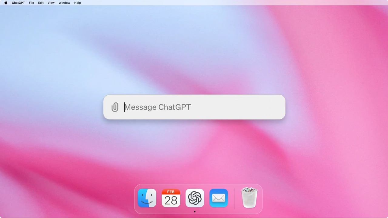 ChatGPT for Mac now all users