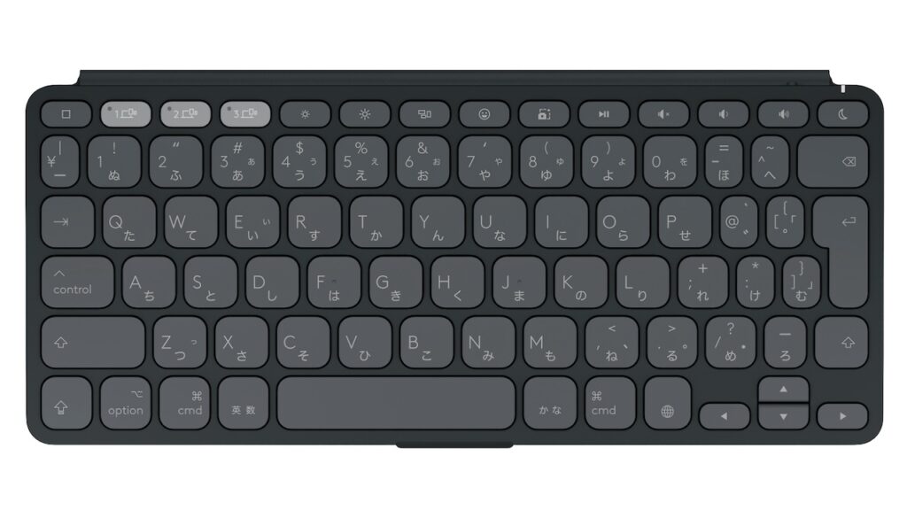 米Logitech、ボタン電池2個で動作し最大3台のデバイスと接続/切り替えできるEasy-Switchキーやキーボードカバーを搭載したスリム ...