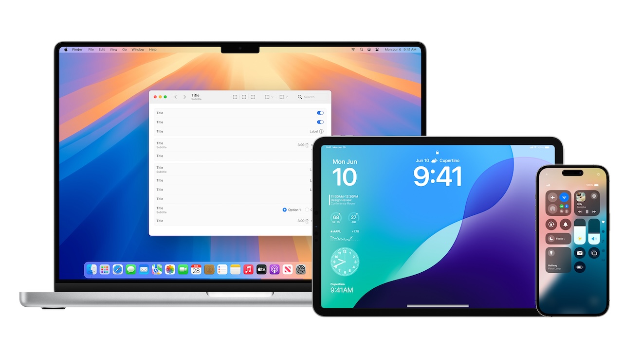 macOS-Sequoia-and iOS 18 Design