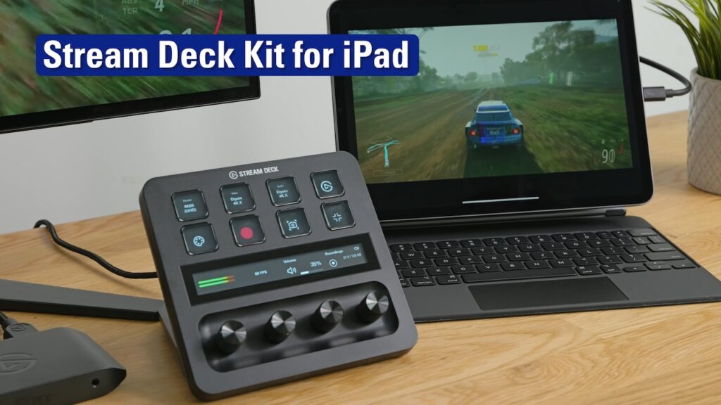 Elgato、Apple Silicon搭載のiPadでiPadOSアプリをStream Deckで操作できるようにする「Stream