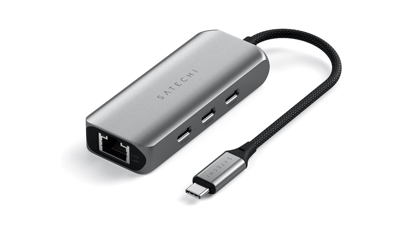 Satechi 4-In-1 USB-C Hub With 2.5 Gigabit Ethernet