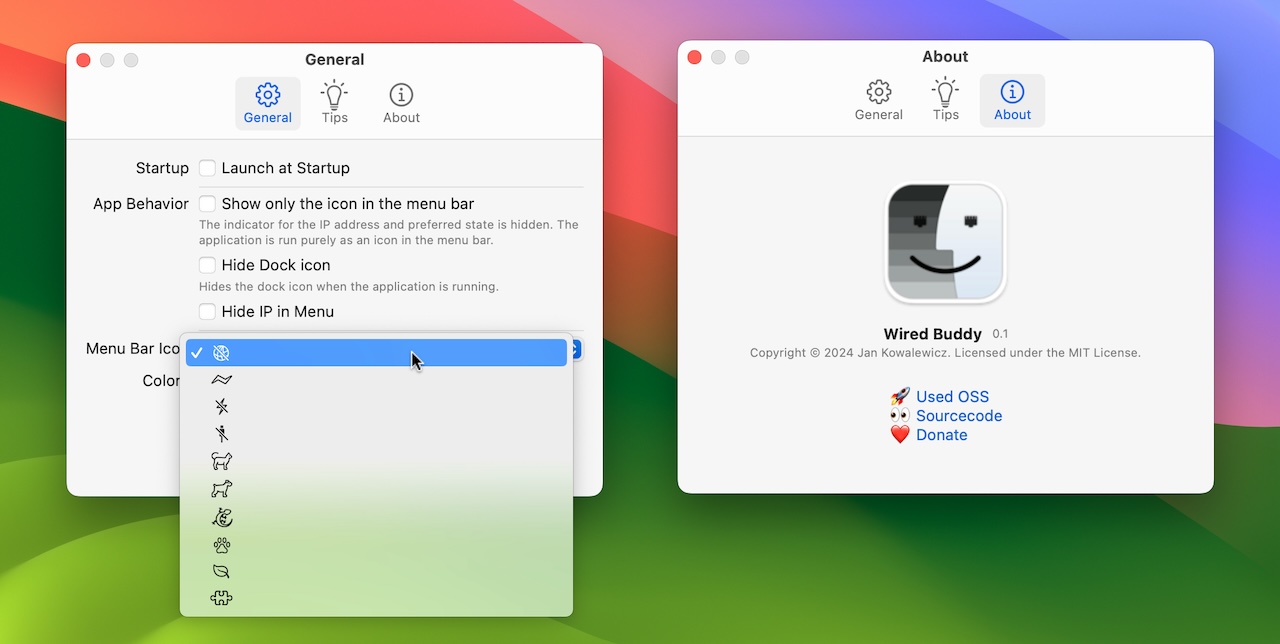 WiredBuddy for Mac mini