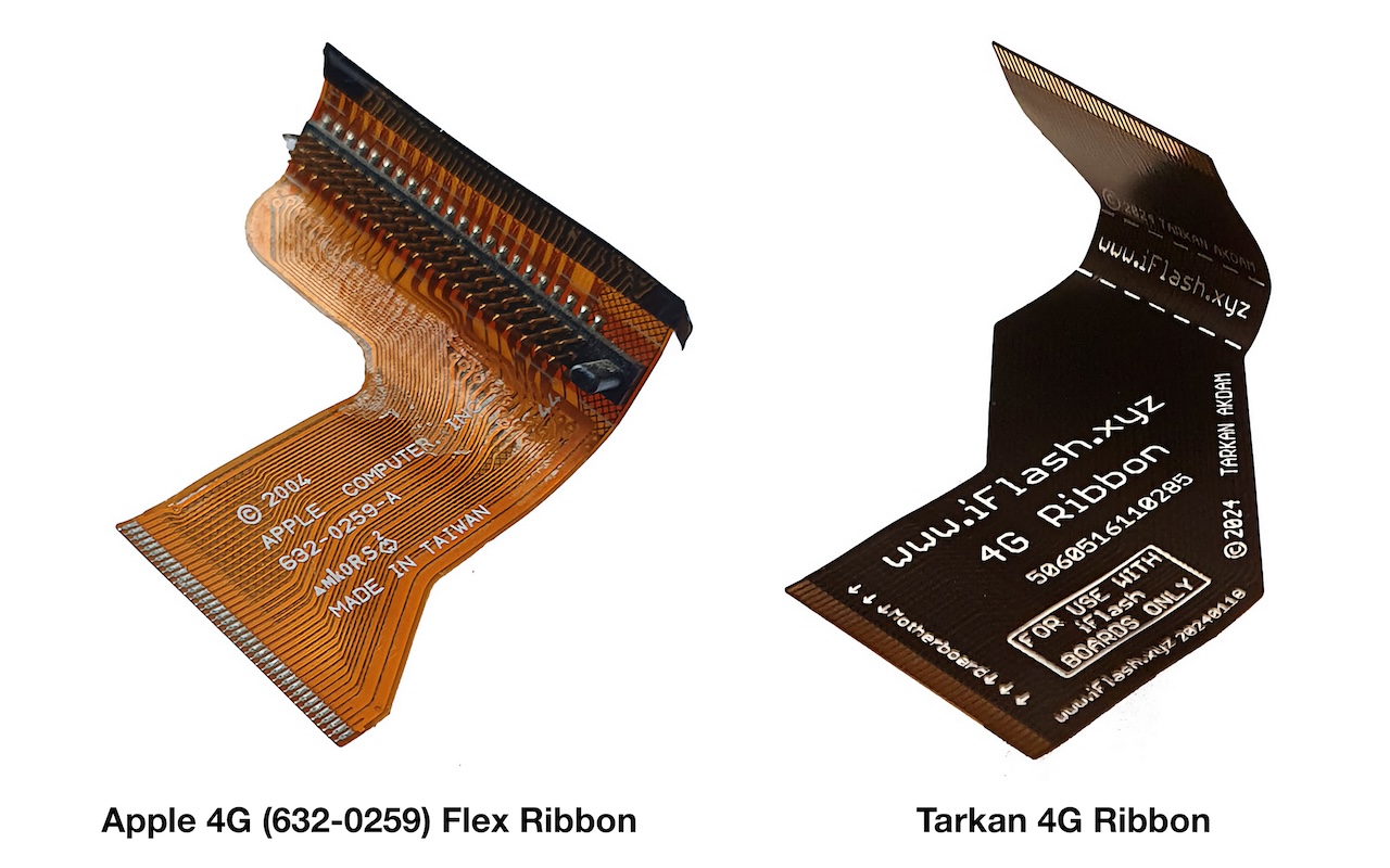 Apple 4G (632-0259) Flex RibbonとTarkan 4G Ribbon