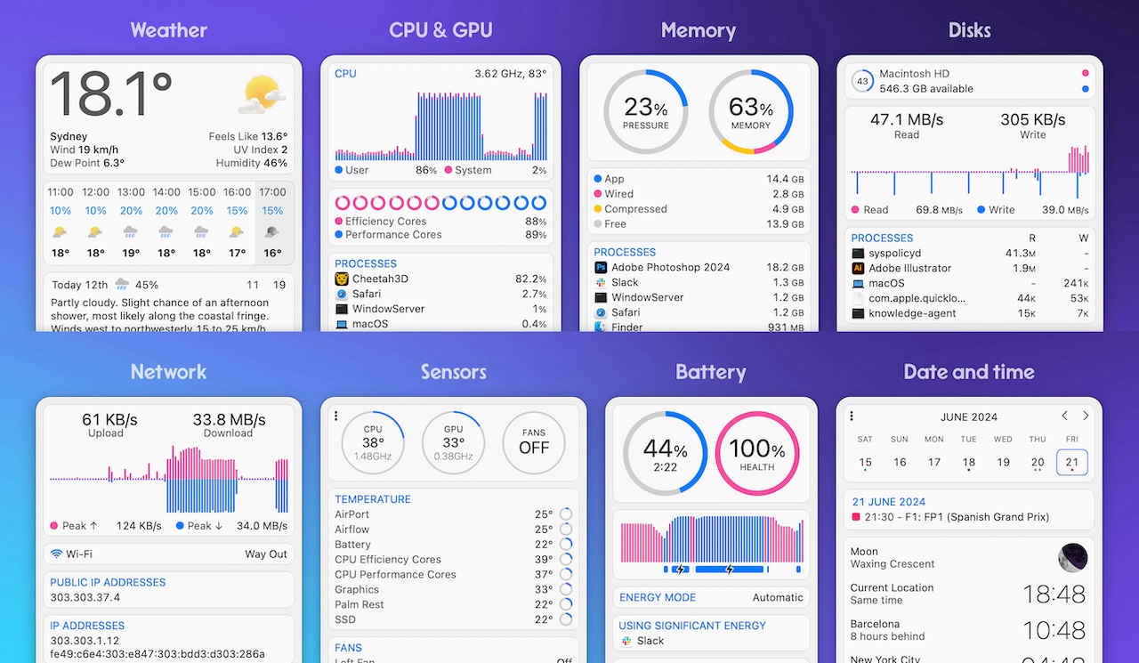 iStat Menus 7