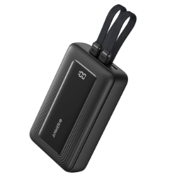 Anker Zolo Power Bank (20K, Built-In USB-C and Lightning Cable)