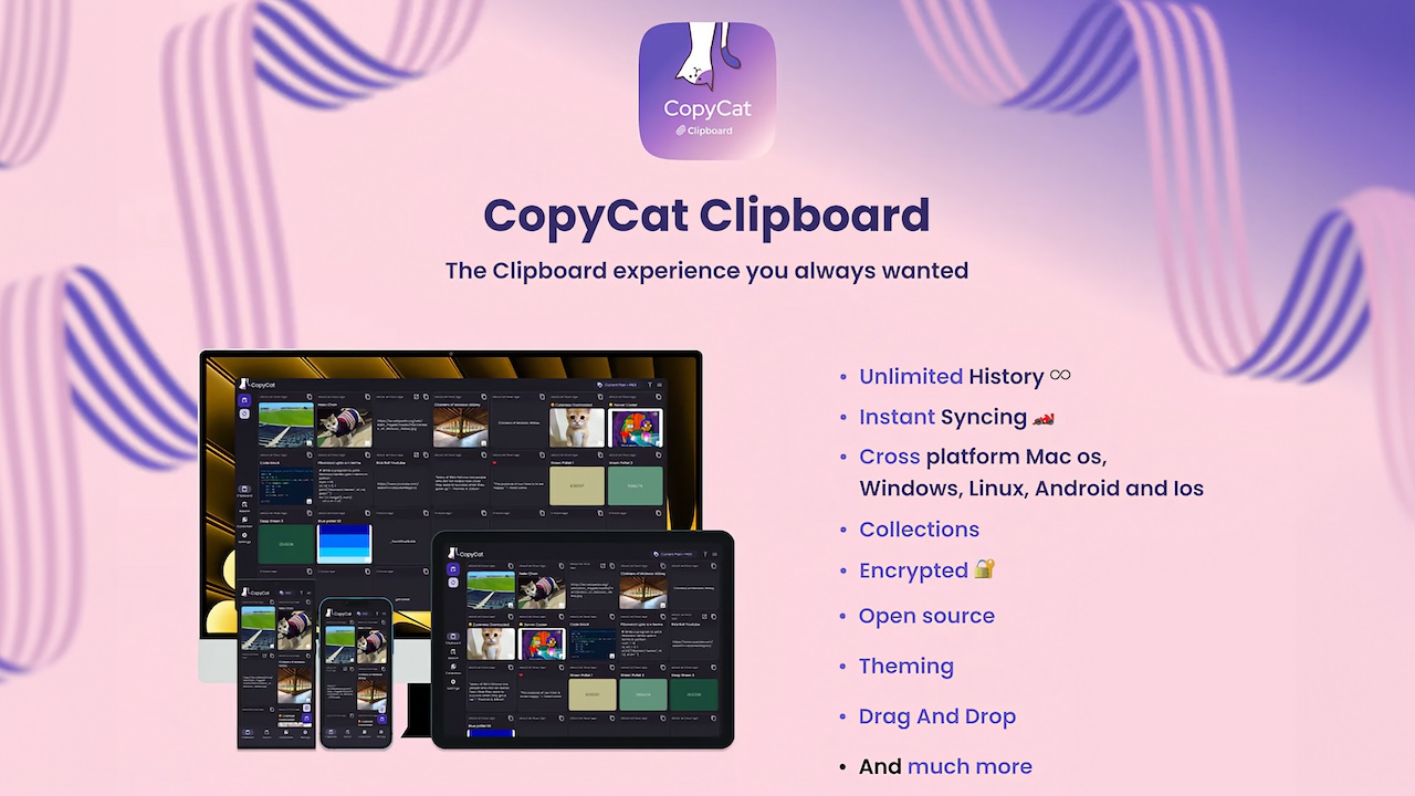 CopyCat Clipboard for Mac and iPhone