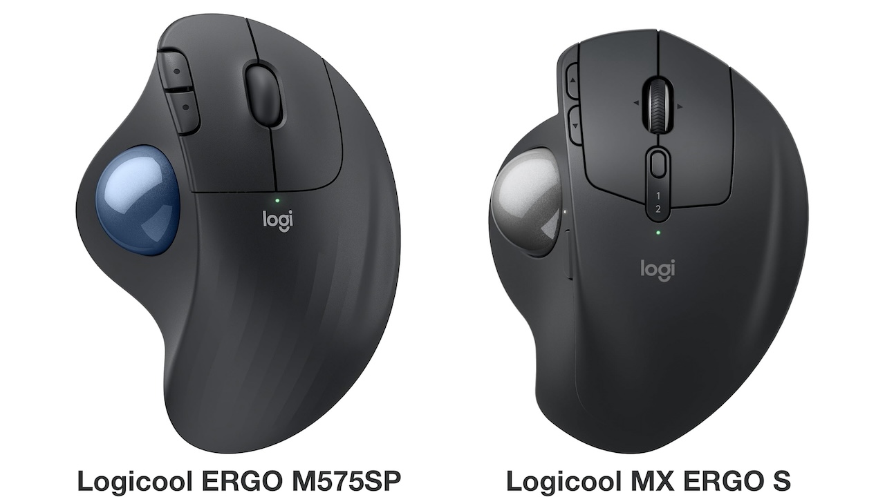 Logicool ERGO M575SP and MX ERGO S